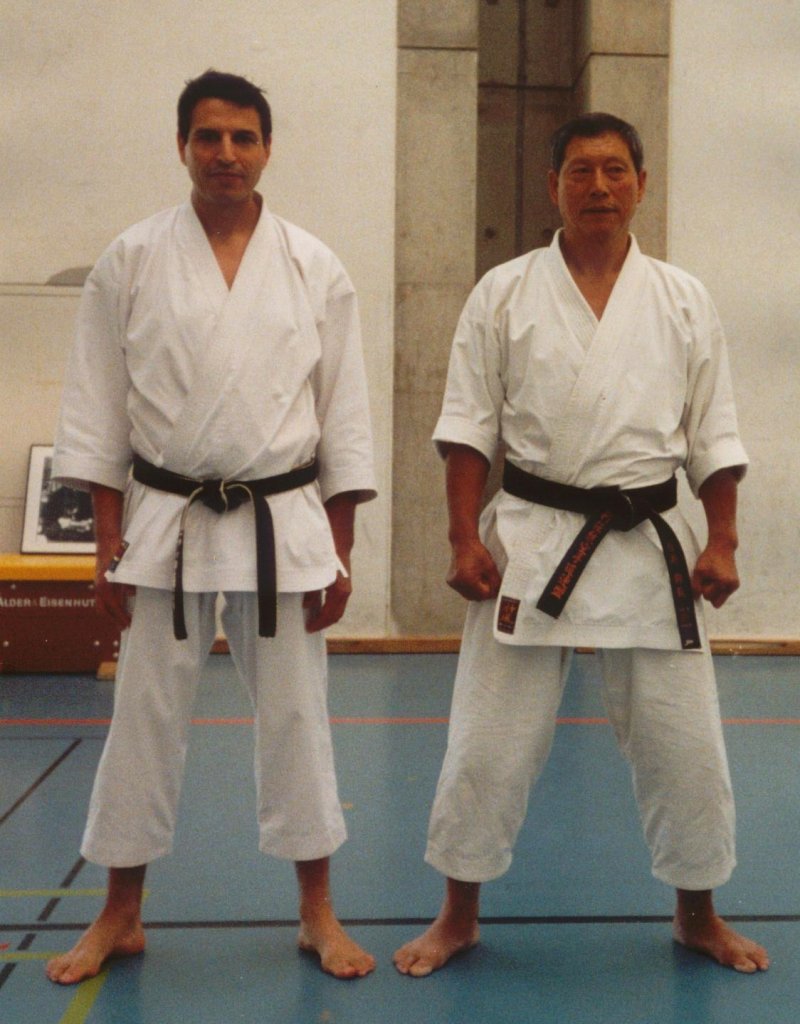 Areski Ouzrout et Hiroshi Shirai