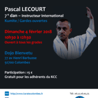 STAGE DE KARATE Pascal Lecourt 2018 02 04