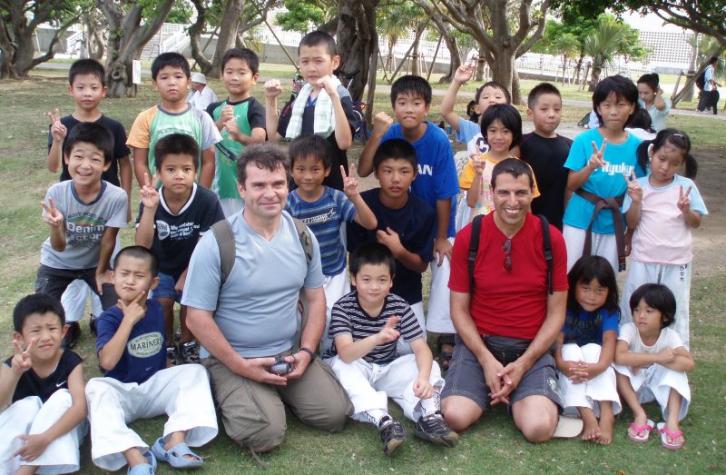 Entrainement en plein air - Okinawa