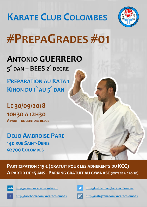 Stage #PrepaGrades #01 2018 09 30