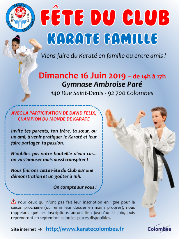 Karate Famille Affiche 2019 06 16