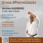 Stage karaté #PrepaGrades le 20-09-2020