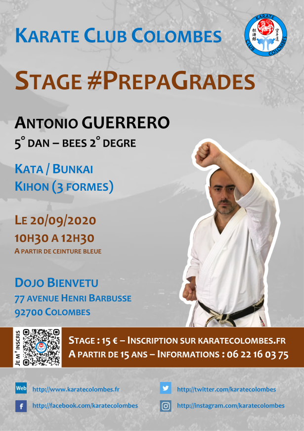 Stage Karate #PrepaGrades 2020 09 20