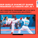 Karate TV Jeux Olympiques Tokyo