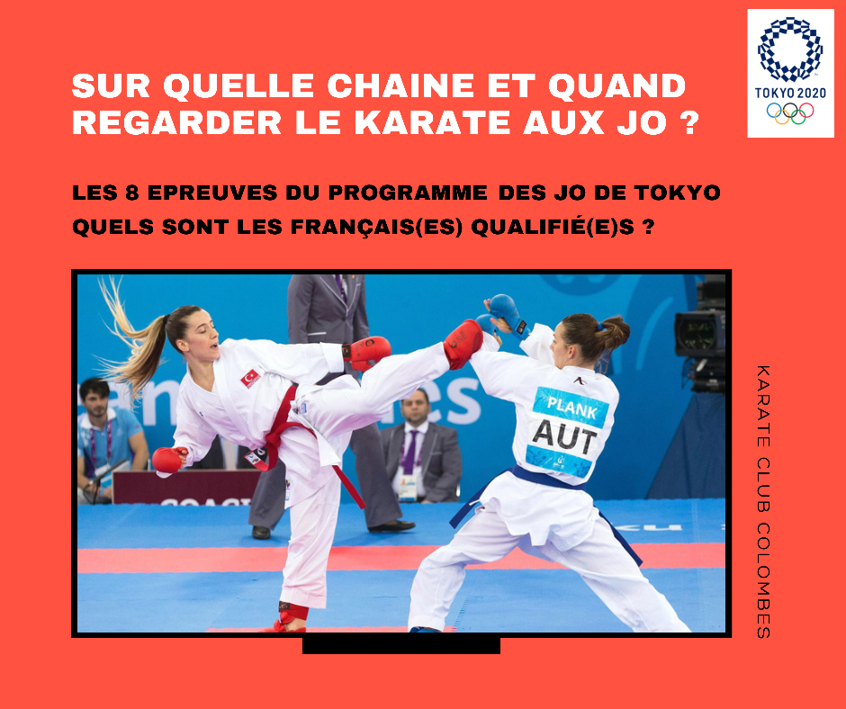 Karate TV Jeux Olympiques Tokyo