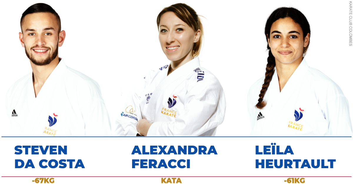 Steven Da Costa - Alexandra Ferracci - Leila Heurtault - Jeux Olympiques Tokyo 2020