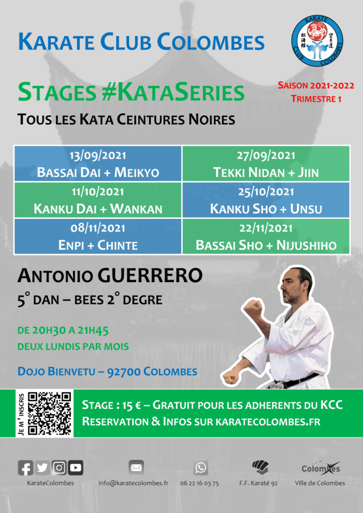 Programme Stages #KataSeries Saison 2021-2022 Trimestre 1