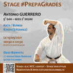 Stage Karate #PrepaGrades 2021 09 19