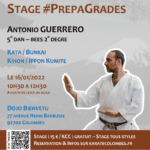 Stage karaté #PrepaGrades le 16-01-2022