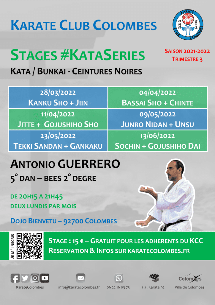 Programme Stages #KataSeries Saison 2021-2022 Trimestre 3