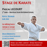 Stage Karate Pascal Lecourt 2022 05 08