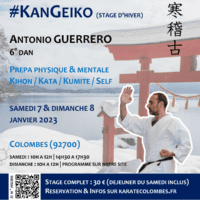 Stage Karate #KanGeiko 07-08 janvier 2023