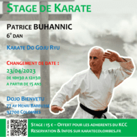 Stage Karate Patrice Buhannic 2023 04 23