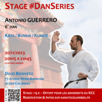 Stage Karate #DanSeries 2023-11-20