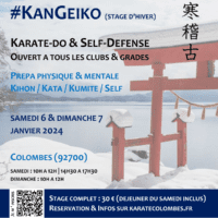 Stage Karate #KanGeiko 06-07-jan-2024