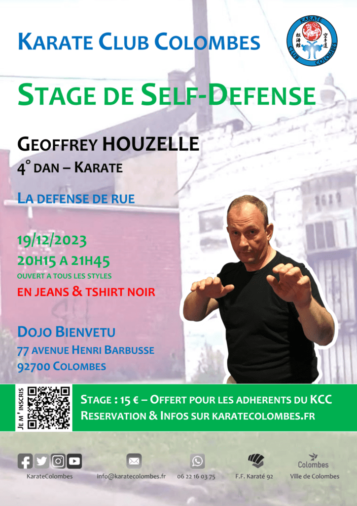 Stage Self-Defense Geoffrey Houzelle 2023 12 19