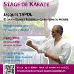 Stage Karate Jacques Tapol 2024-03-04