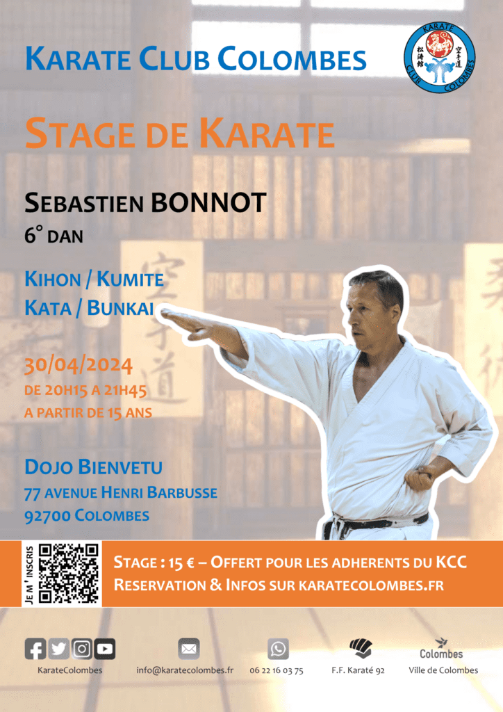 Stage Karate Sébastien Bonnot 2024 04 30