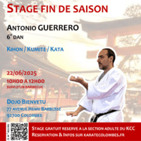 Stage Karate Fin de saison 2025-06-22