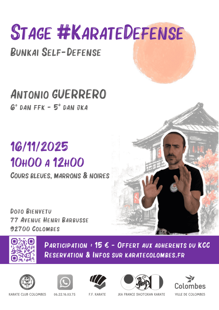 Stage Karate #KarateDefense 2025-11-16