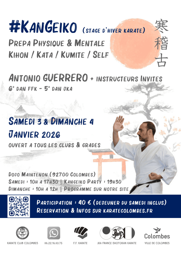 Stage Karate #KanGeiko 03-04-jan-2026