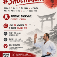 Stage Karate #ShochuGeiko 27-28-29 août 2026