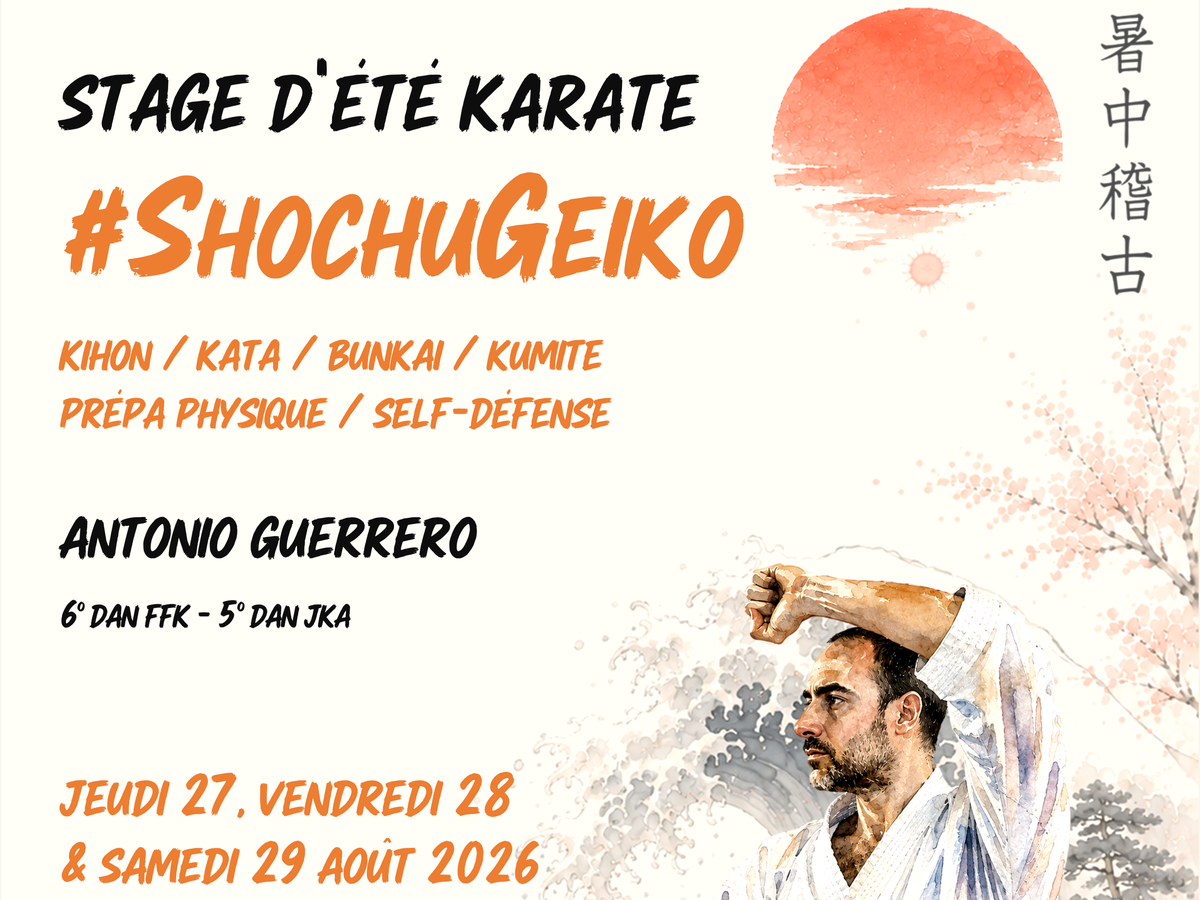 Stage d'été ShochuGeiko