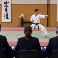 jurys examen grades karate