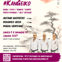 stage d'hiver karate #KanGeiko 9 & 10 janvier 2027